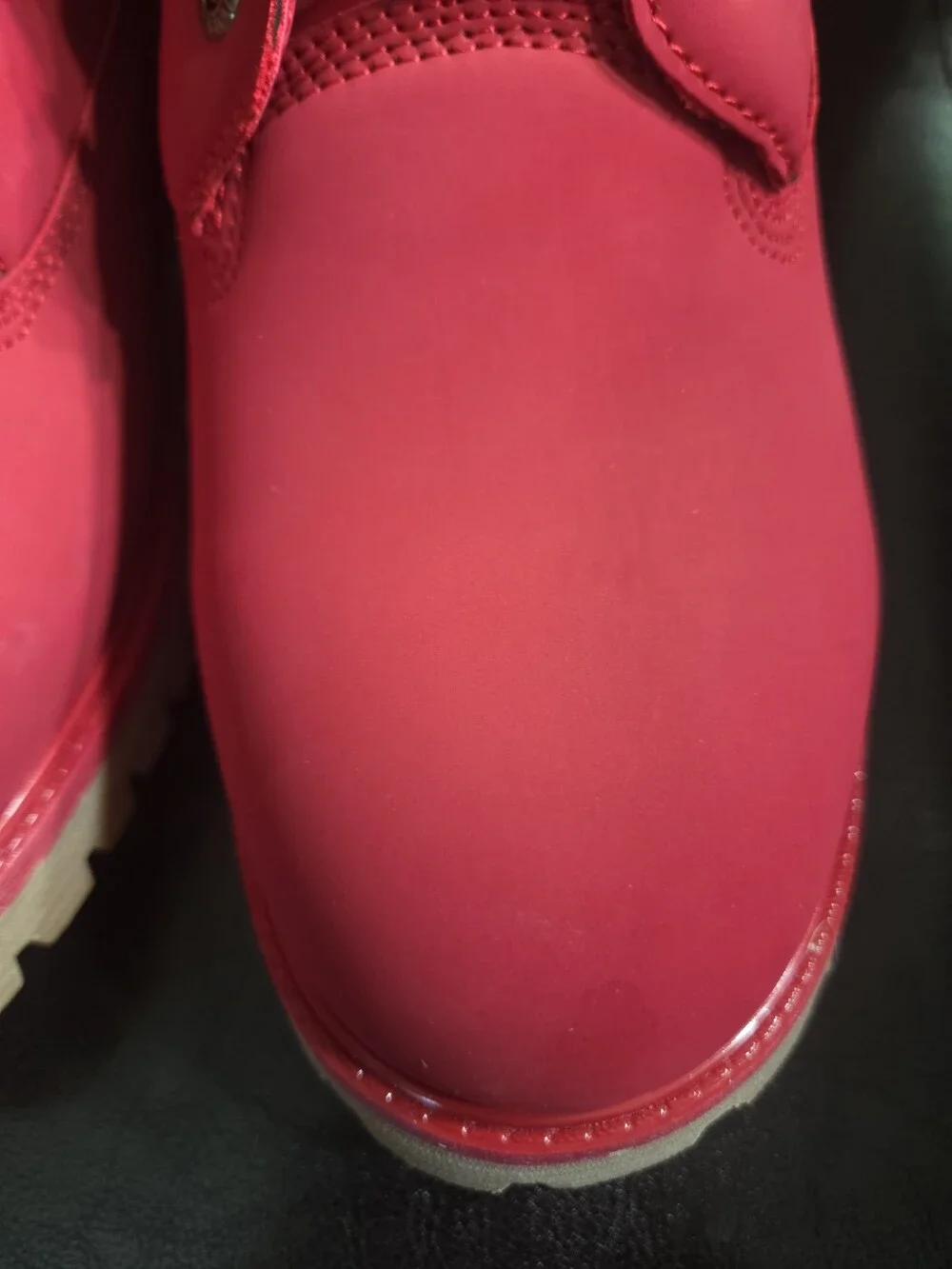 Lugz Red Lace Up Work Boots Men's Size 10.5 - New